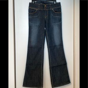 Indigo Hand Wideleg Jeans
